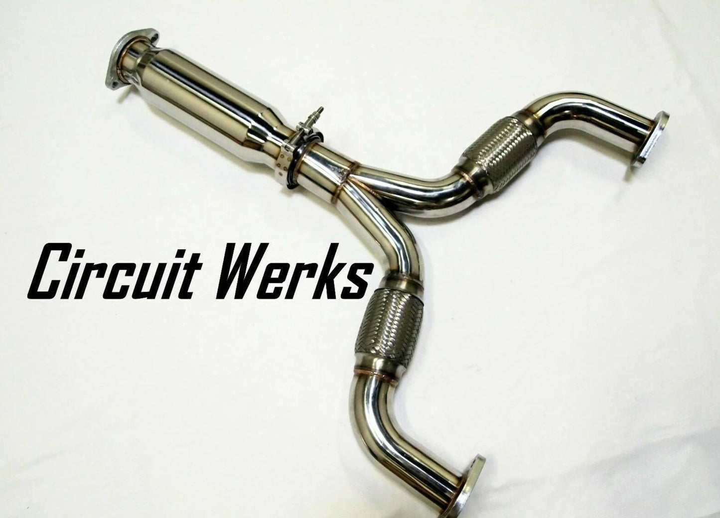 [Circut] 03-09 Nissan 350Z Z33 Fairlady Resonated Y Pipe Mid Pipe Exhaust