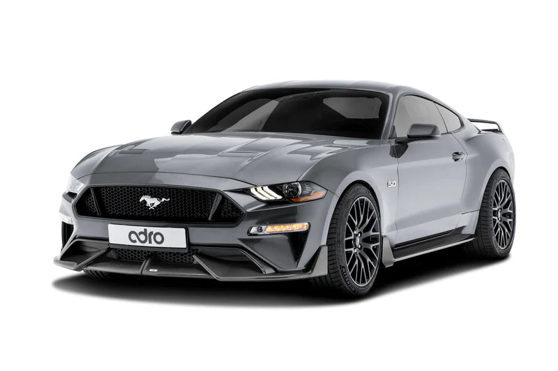 [Adro] FORD MUSTANG CARBON FIBER SIDE SKIRTS