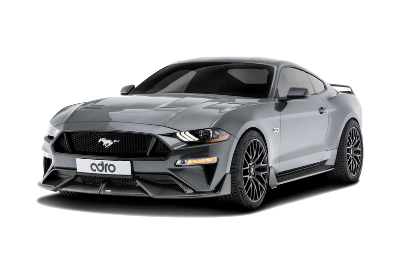 [Adro] FORD MUSTANG CARBON FIBER FRONT LIP