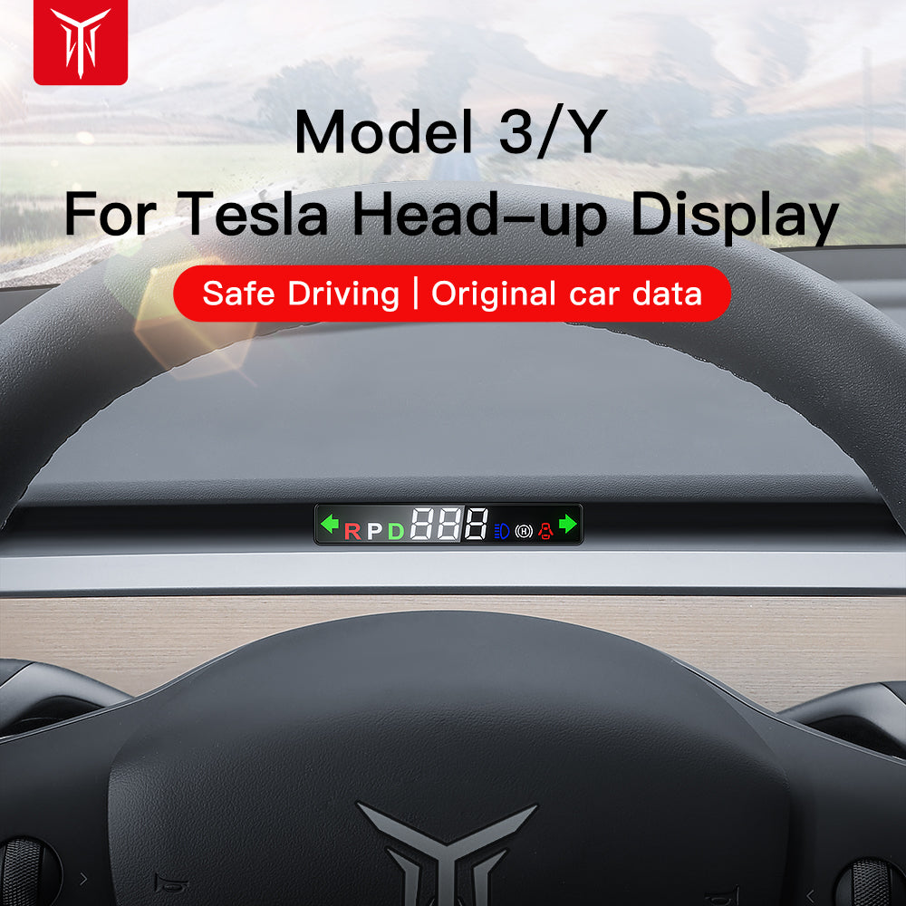 Dedicated Heads-Up Display for Model 3 & Y